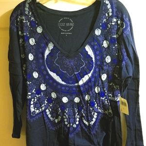 Lucky Geometric Border Top Large